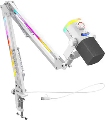 Проводной микрофон FIFINE AM8PROTW (белый) – изображение в каталоге