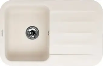 Кухонная мойка KUPPERSBERG Lira 1B1D White - изображение в каталоге