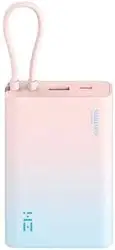 Внешний аккумулятор ZMI P17 10000mAh (розовый, китайская версия)