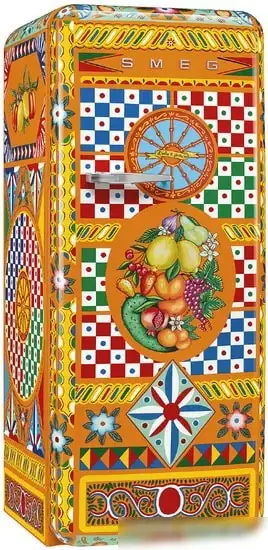 Однокамерный холодильник Smeg FAB28RDGC5 - фото товара