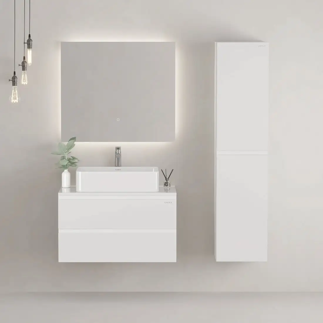 Onika Шкаф-пенал для ванной Алеста 35 403570 – фото товара