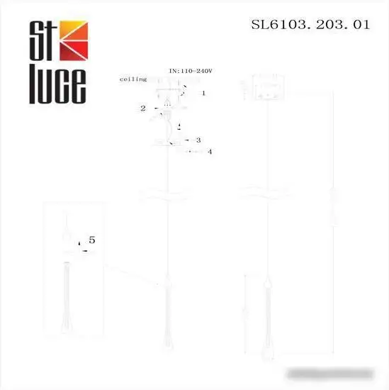 Точечный светильник ST Luce Faenza SL6103.203.01 – фото товара