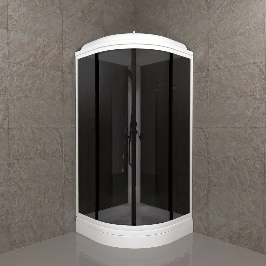 Душевая кабина Triton Грэй-Блэк А 90х90 - фото товара