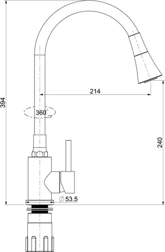 Смеситель Splenka S201.4308.03 - фото товара