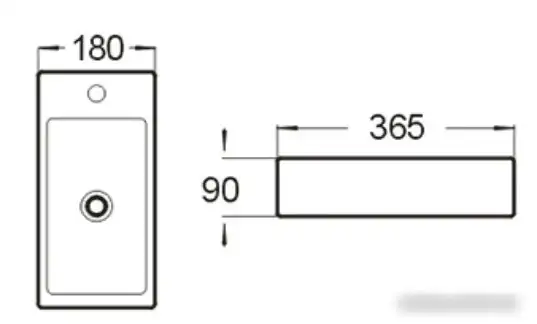 Умывальник SantiLine SL-2010L - фото товара