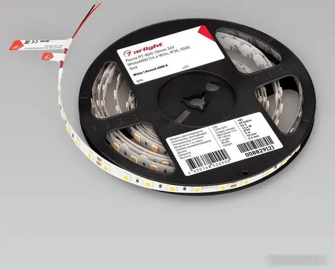 Светодиодная лента Arlight RT-B60-10mm 24V White6000 008829(2) – фото товара