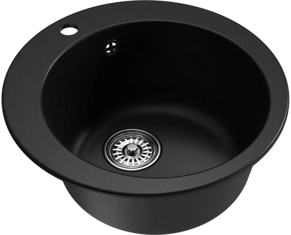 Кухонная мойка Mixline ML-GM13 551898 (ультра-черный) - фото товара