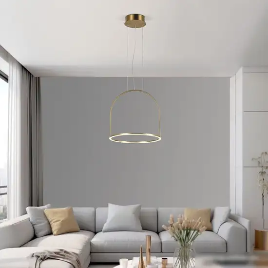 Подвесная люстра Евросвет 90322/1 латунь – фото товара