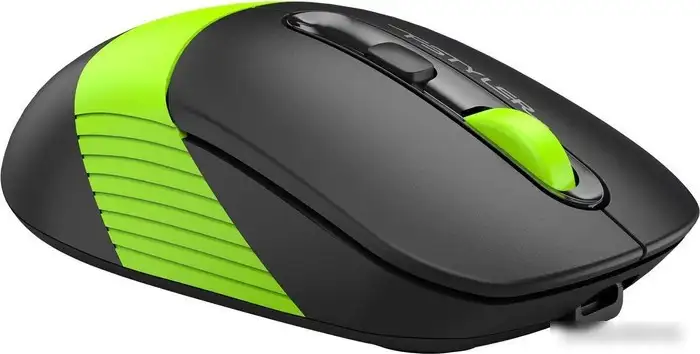 Мышь A4Tech Fstyler FG10CS Air (черный/зеленый) – фото товара