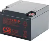 Аккумулятор для ИБП CSB GP12260 (12В/26 А·ч) – изображение в каталоге