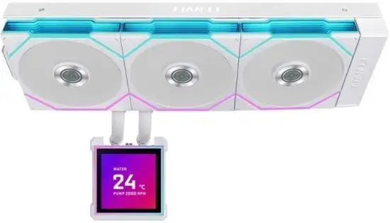 Система жидкостного охлаждения для процессора Lian Li HydroShift II LCD-S 360TL G89.GHS2LCDS36TW.R0 – фото товара