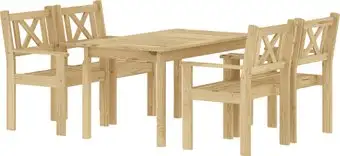 Обеденная группа Sundays Ф-183 1/4 (мед) – изображение в каталоге