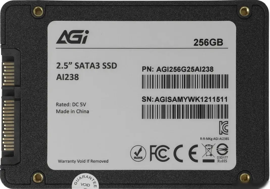 SSD AGI AI238 256GB AGI256G25AI238 – фото товара