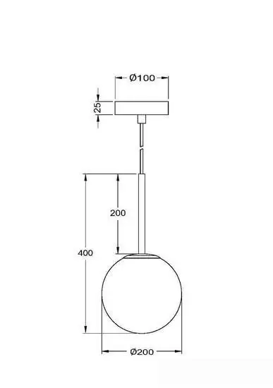 Подвесная люстра Maytoni Basic form MOD321PL-01B1 – фото товара