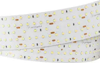 Светодиодная лента Arlight 30W/m 420LED/m 2835SMD теплый белый 2.5M 023405 – изображение в каталоге