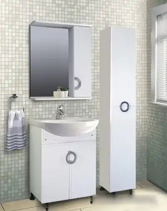 Vako Шкаф с зеркалом Вероника 55 (17665) – фото товара