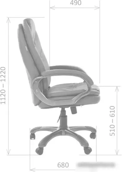 Кресло Divan Chairman 668 экопремиум (бежевый) – фото товара