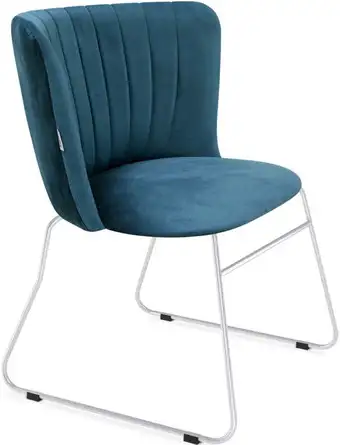 Стул Sheffilton SHT-ST36-1/S167 (тихий океан/хром лак) – изображение в каталоге