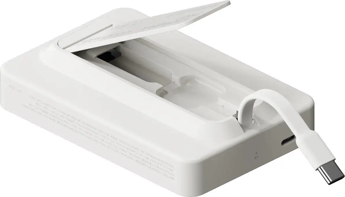 Внешний аккумулятор Momax 1-Power X Pro+ Magnetic Built-In USB-C IP132 10000mAh (белый) – фото товара