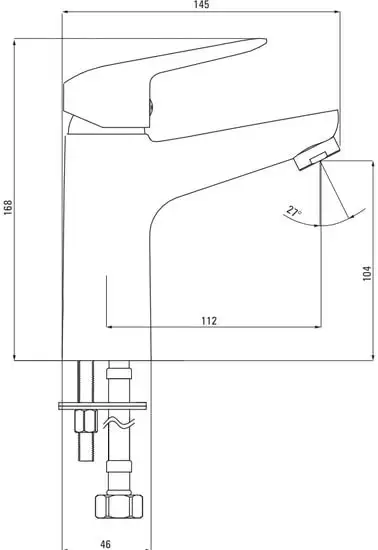 Смеситель Deante Alpinia BMO 020M - фото товара