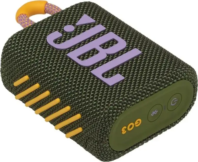 Беспроводная колонка JBL Go 3 (зеленый) – фото товара