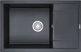 Кухонная мойка Granula GR-7805 (шварц) - изображение в каталоге