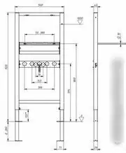 Инсталляция для раковины Aquatek INSR-0000001 - фото товара
