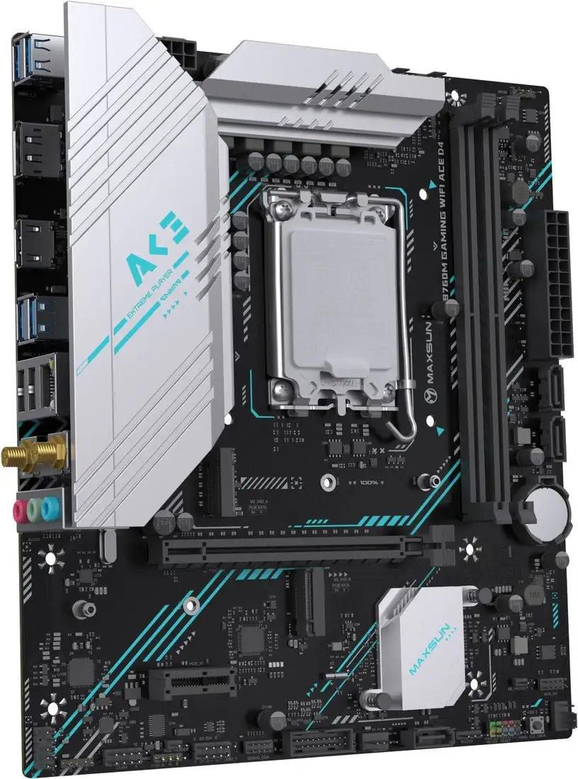 Материнская плата Maxsun B760M Gaming WiFi Ace D4 – фото товара