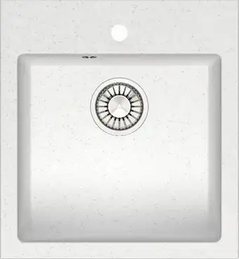 Кухонная мойка MARRBAXX Карельский камень модель 38/G31 (белый) - изображение в каталоге