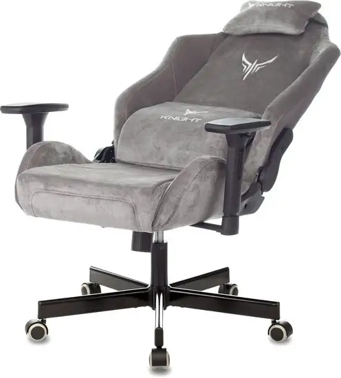 Кресло Zombie Knight N1 Fabric Light-19 (серый) – фото товара