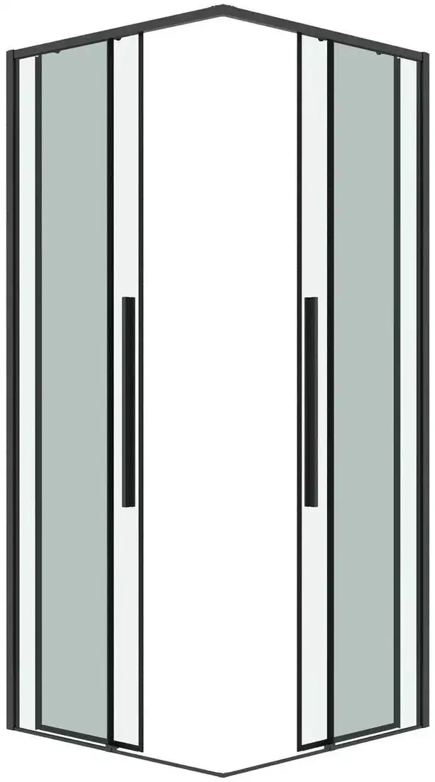 Душевая дверь Grossman Galaxy 80x195 1/2.K33.01.80.42.00 (графит сатин/стекло прозрачное) - фото товара