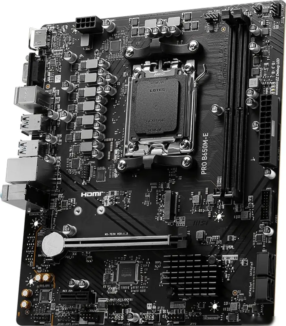 Материнская плата MSI Pro B650M-E – фото товара