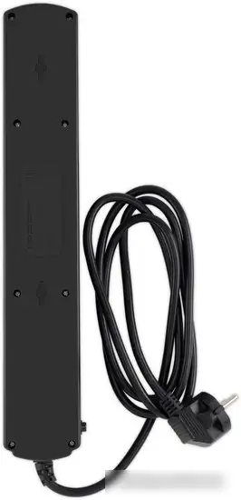 Сетевой фильтр IPPON BK-6-EU-1.8-10-B (1.8м, 6 розеток, черный) – фото товара