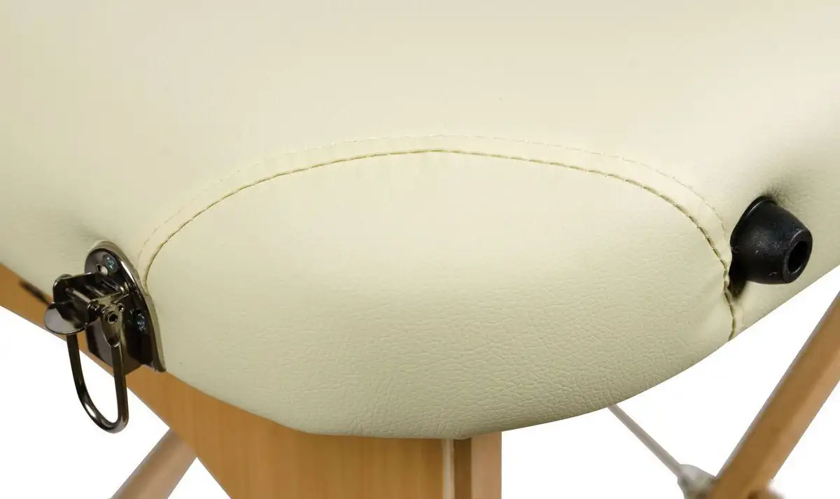 Массажный стол Atlas Sport складной 2-с 60 см деревянный (бежевый) – фото товара