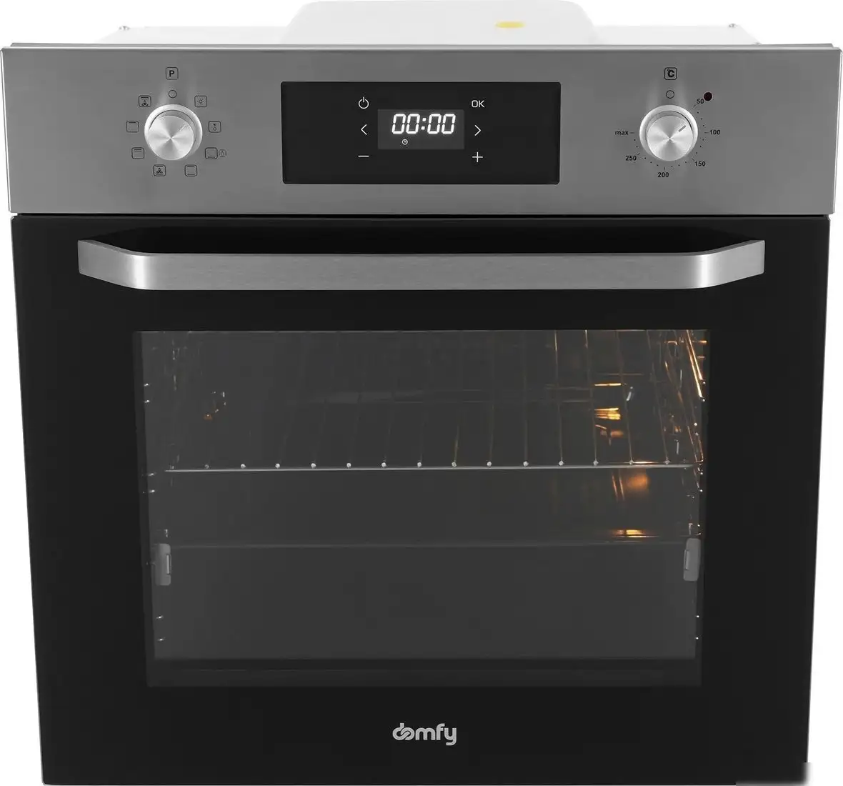 Электрический духовой шкаф Domfy DM6642EO IX - фото товара