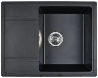 Кухонная мойка Wisent 650-26W (с сифоном GER013) - изображение в каталоге