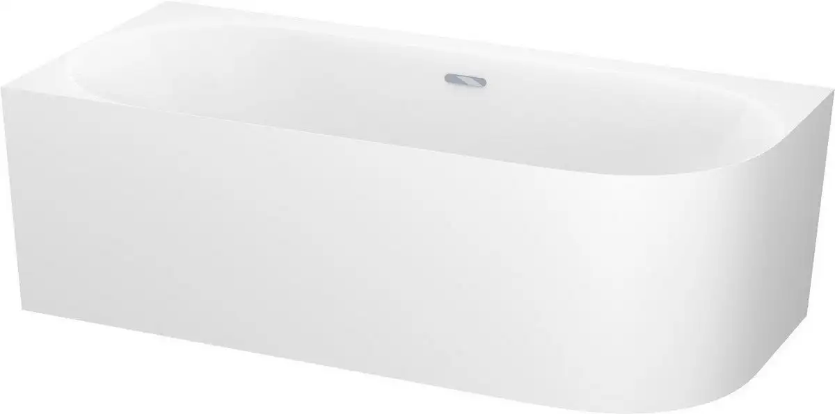 Ванна Wellsee Collaro 170x80 28910301R (пристенная ванна (левая) белый глянец, экран, ножки, сифон-автомат хром) - фото товара