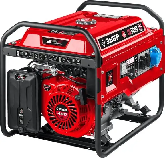 Бензиновый генератор Зубр СБ-8000 – фото товара