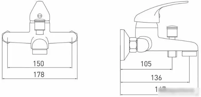 Смеситель Gross Aqua Basic 2237257C - фото товара