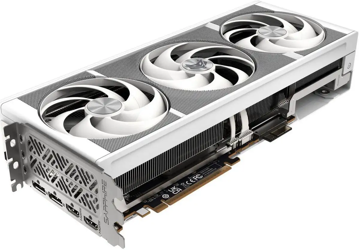 Видеокарта Sapphire Nitro+ Radeon RX 9070 XT OC PhantomLink Polar Edition 11348-08-20G – фото товара