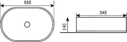 Умывальник Roxen Hope 570095 - фото товара