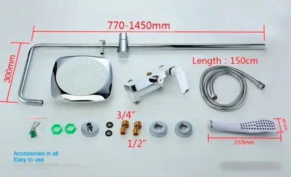 Душевая система Gappo G2402-8 - фото товара