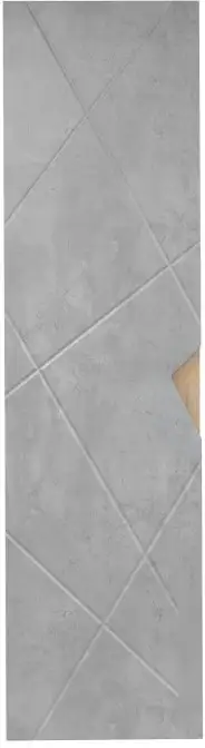 Doratiz Шкаф-пенал Фьорд 40 L 2712.304 (дуб бунратти/цемент,с подвесной) – фото товара