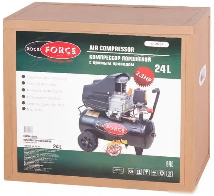 Компрессор RockForce RF-20/24 – фото товара