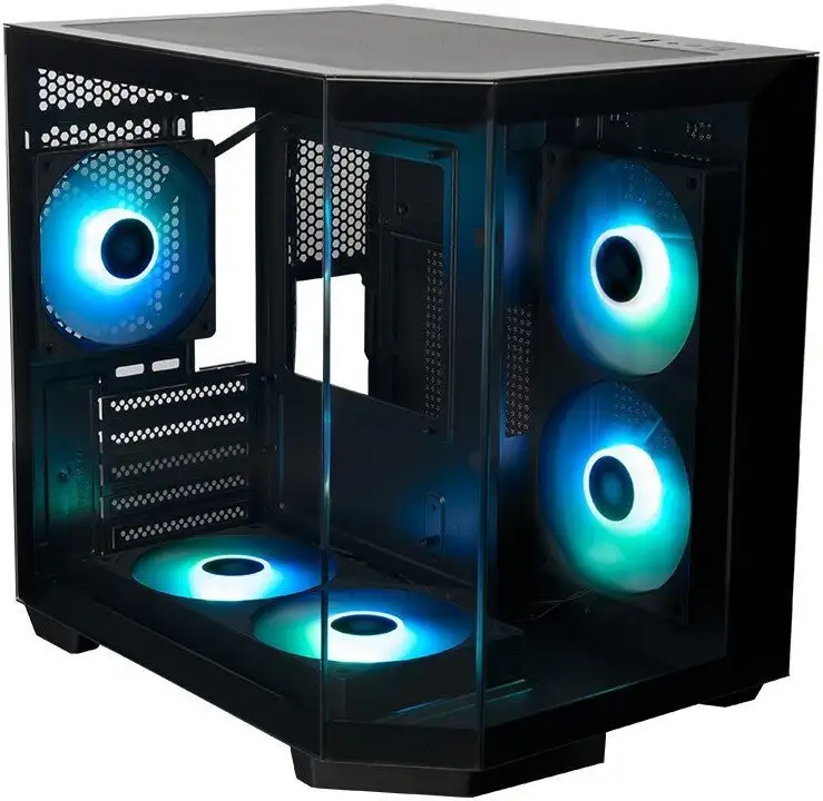 Корпус XASTRA QT400M 5ARGB-FC-C6-AC (черный) – фото товара