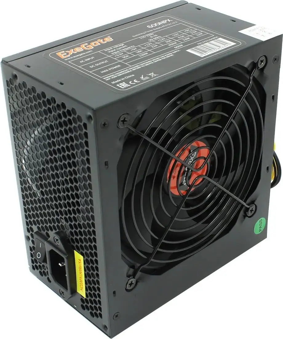 Корпус ExeGate mEVO-9301 600W EX283752RUS – фото товара
