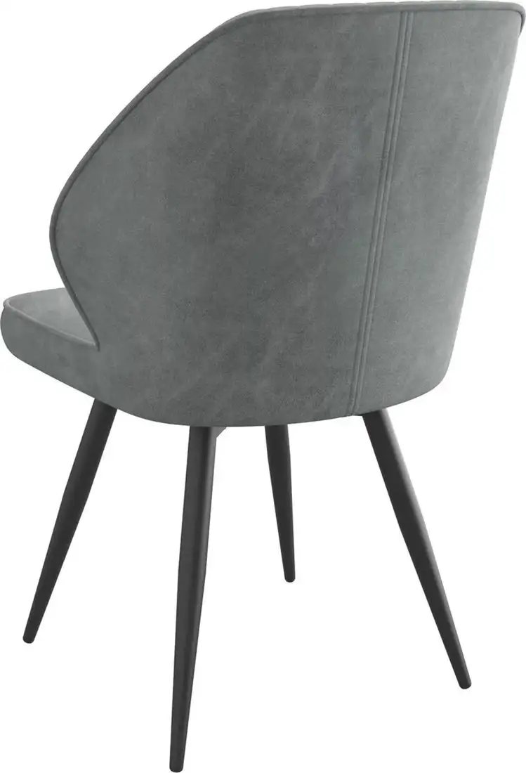 Стул Мамадома Michael-R1 360 (k10 Антрацит замша Lux/черный)