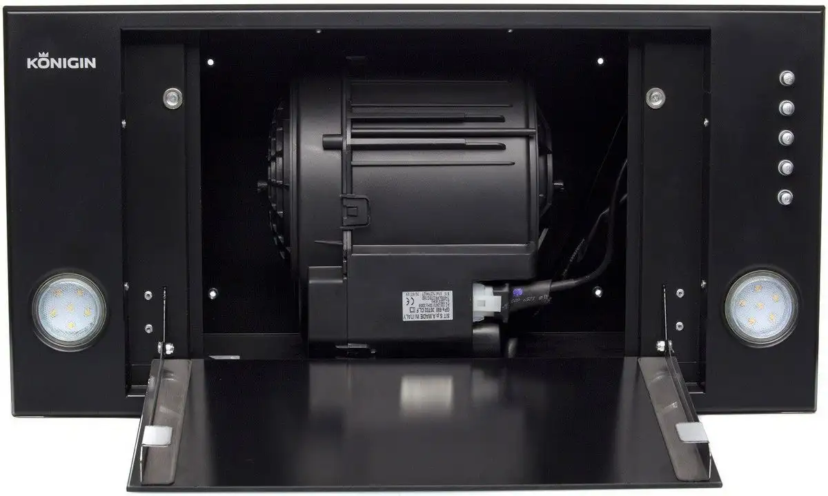 Кухонная вытяжка Konigin Checkbox 60 (черный) - фото товара