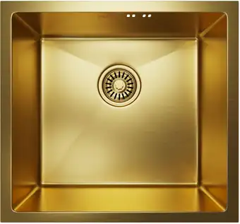 Кухонная мойка Mixline 548566 (золото, 3 мм) - изображение в каталоге