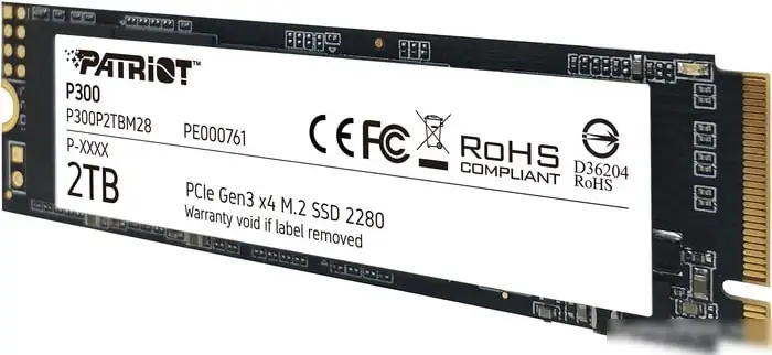 SSD Patriot P300 2TB P300P2TBM28 – фото товара